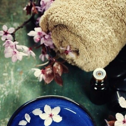 Bol et serviette zen